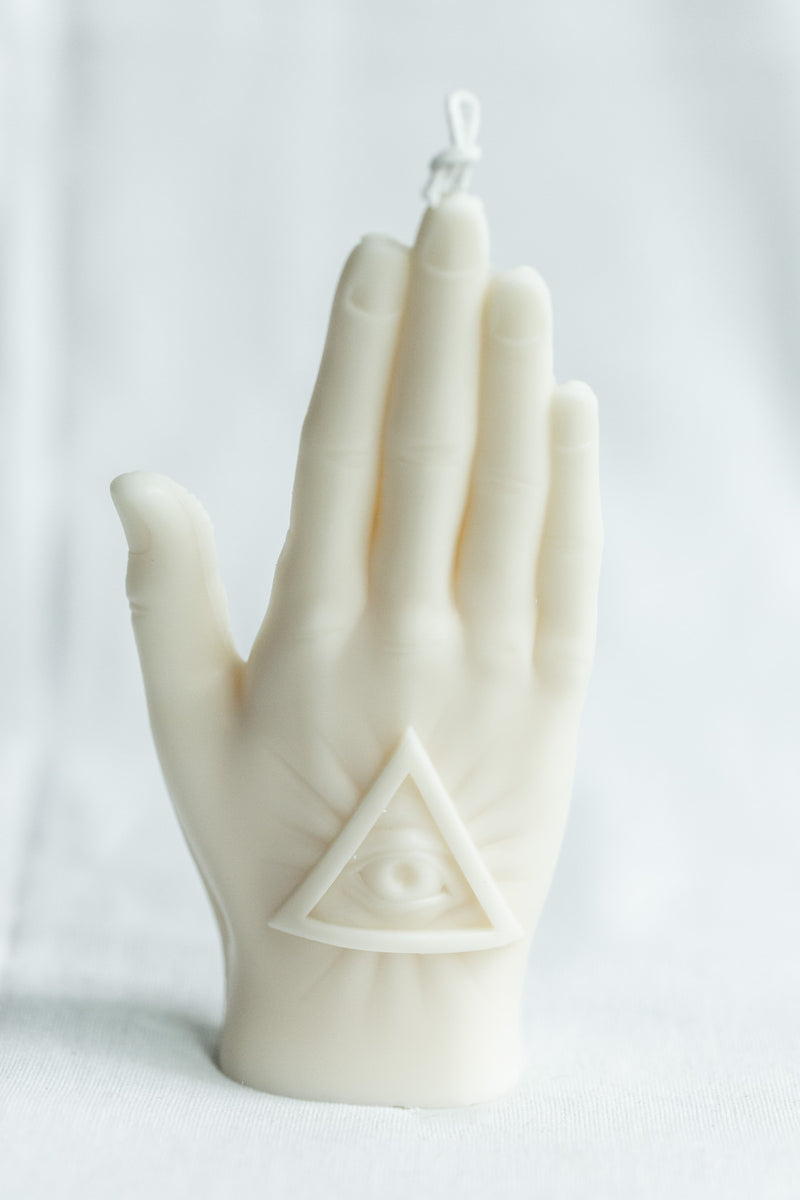 Palmistry Hand Candle