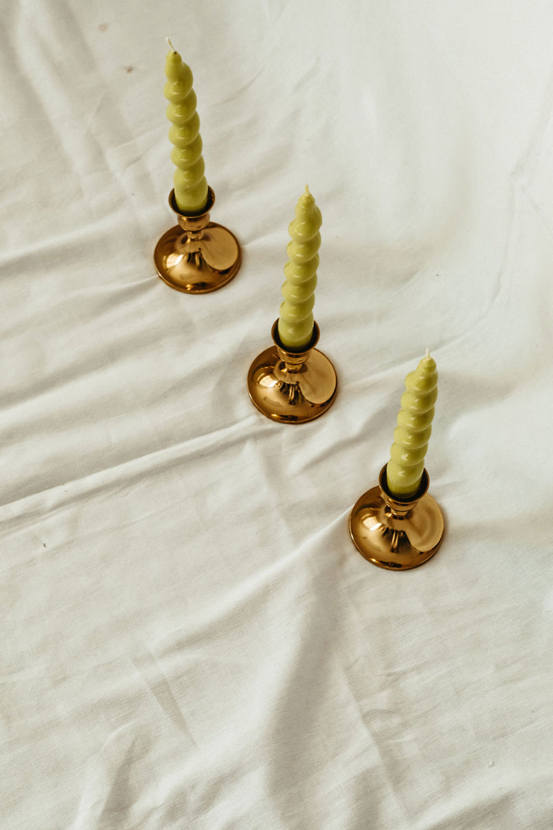 Swirly Taper Candle sets of 2