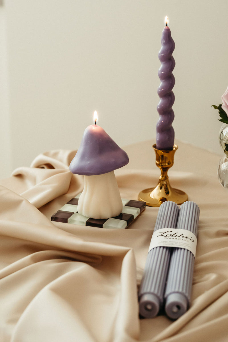 Swirly Taper Candle sets of 2