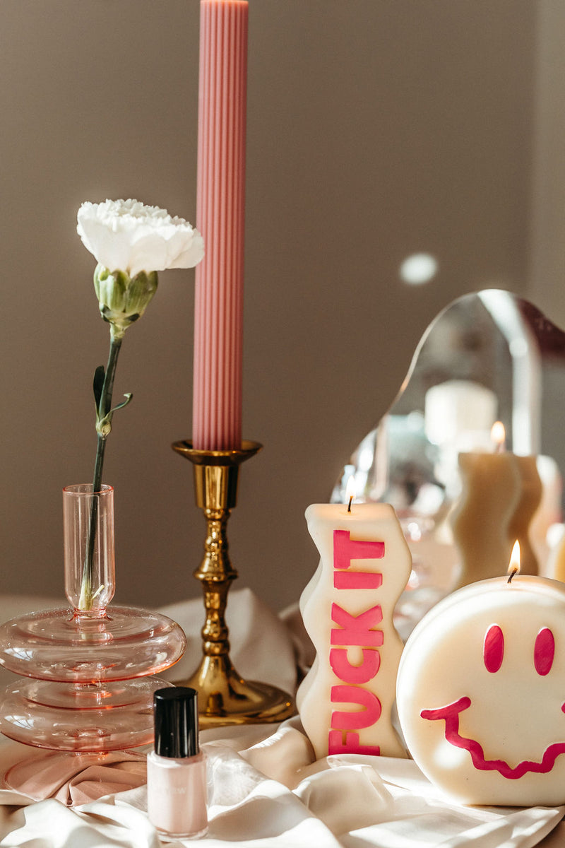 Smiley Candle