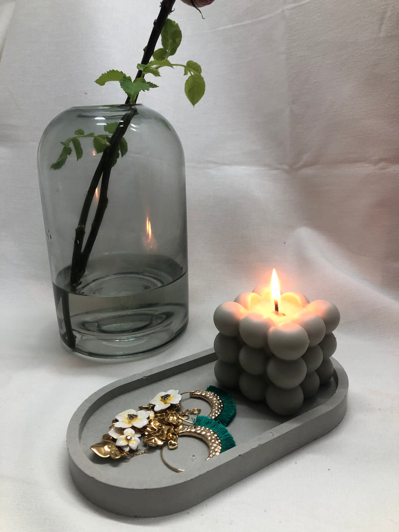 Rustic Concrete Trinket Dishes