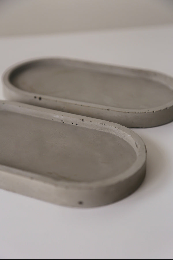 Rustic Concrete Trinket Dishes