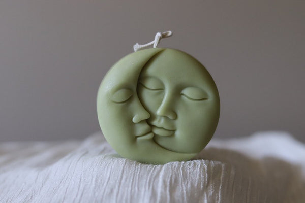 Moon Sun Minimalist Candle
