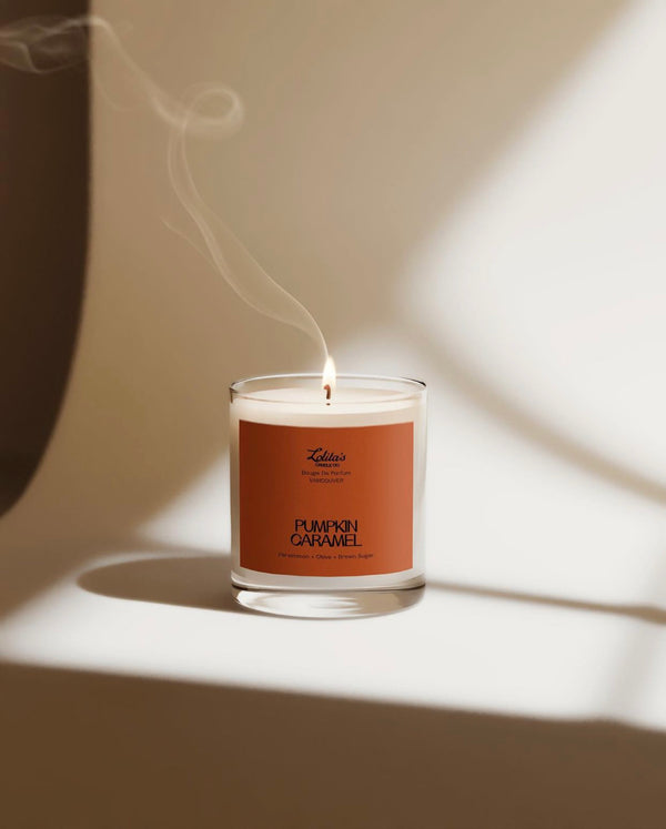 PUMPKIN CARAMEL Scented Soy Candle