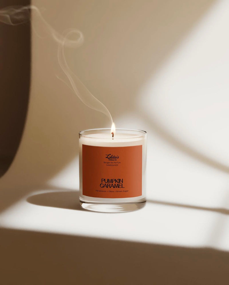 PUMPKIN CARAMEL Scented Soy Candle