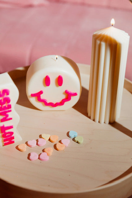 Smiley Candle