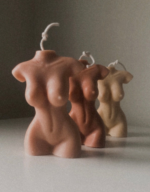 Minimal Goddess Candle