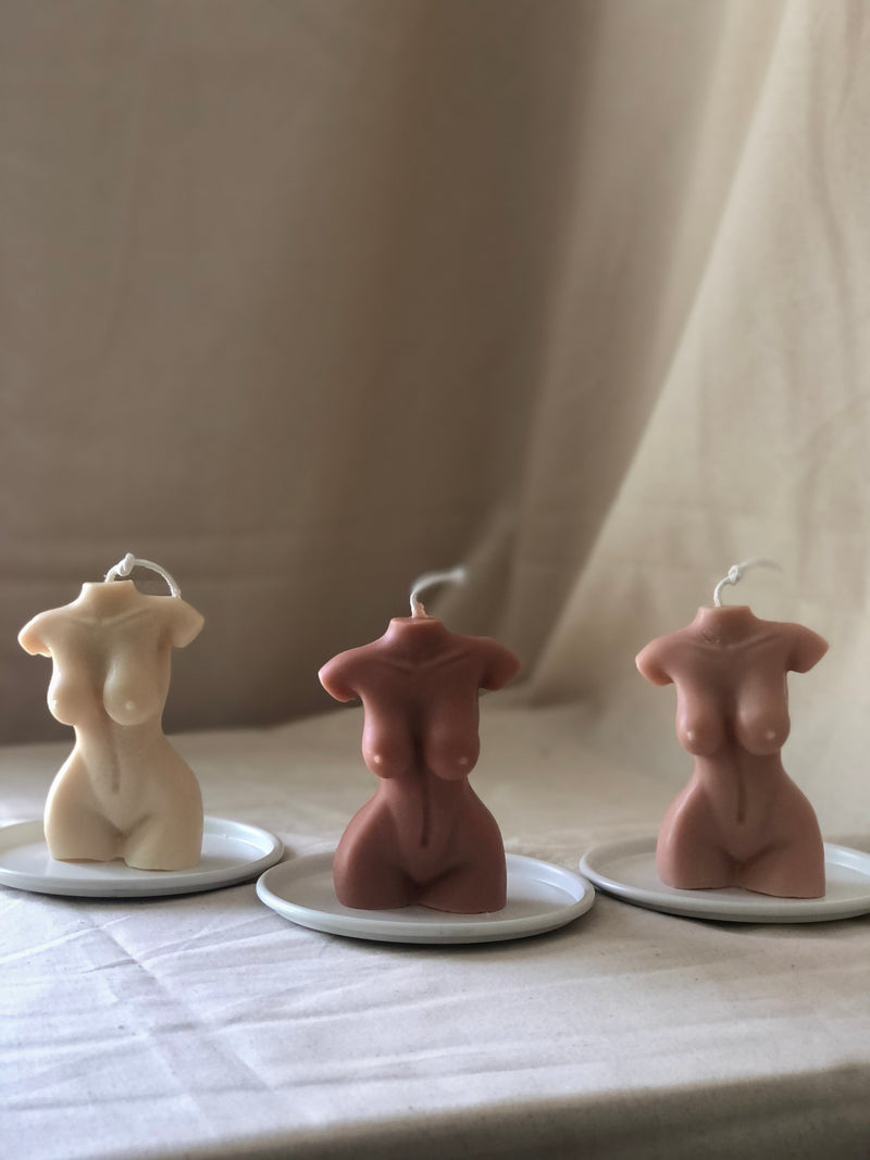 Minimal Goddess Candle